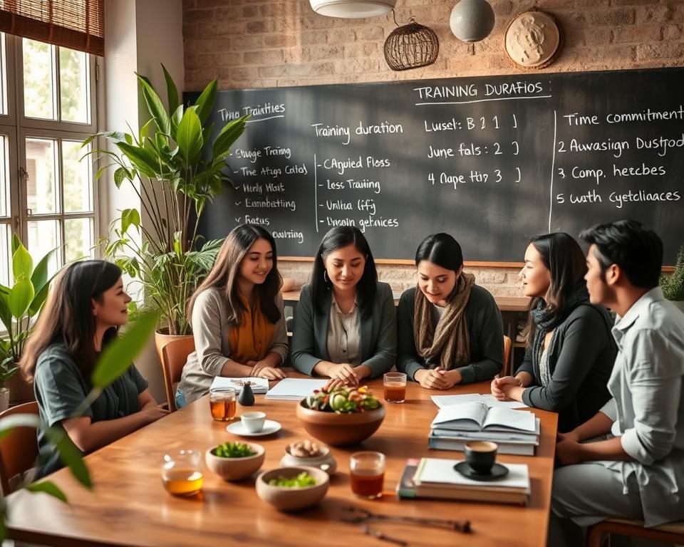 Ausbildungsdauer Zeitaufwand