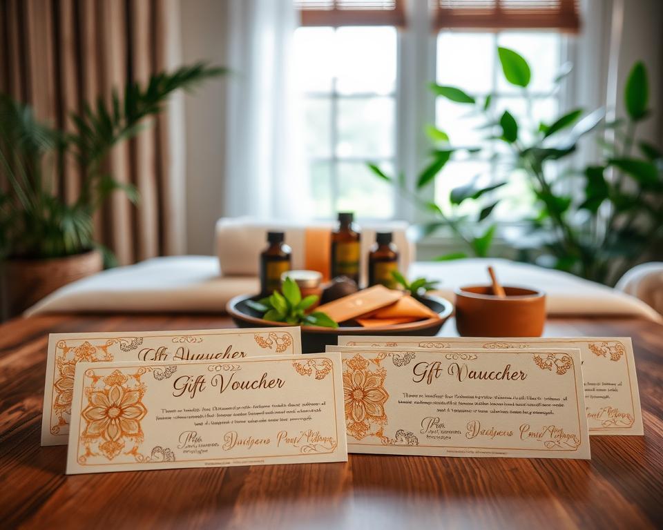 Ayurveda Gutschein Optionen