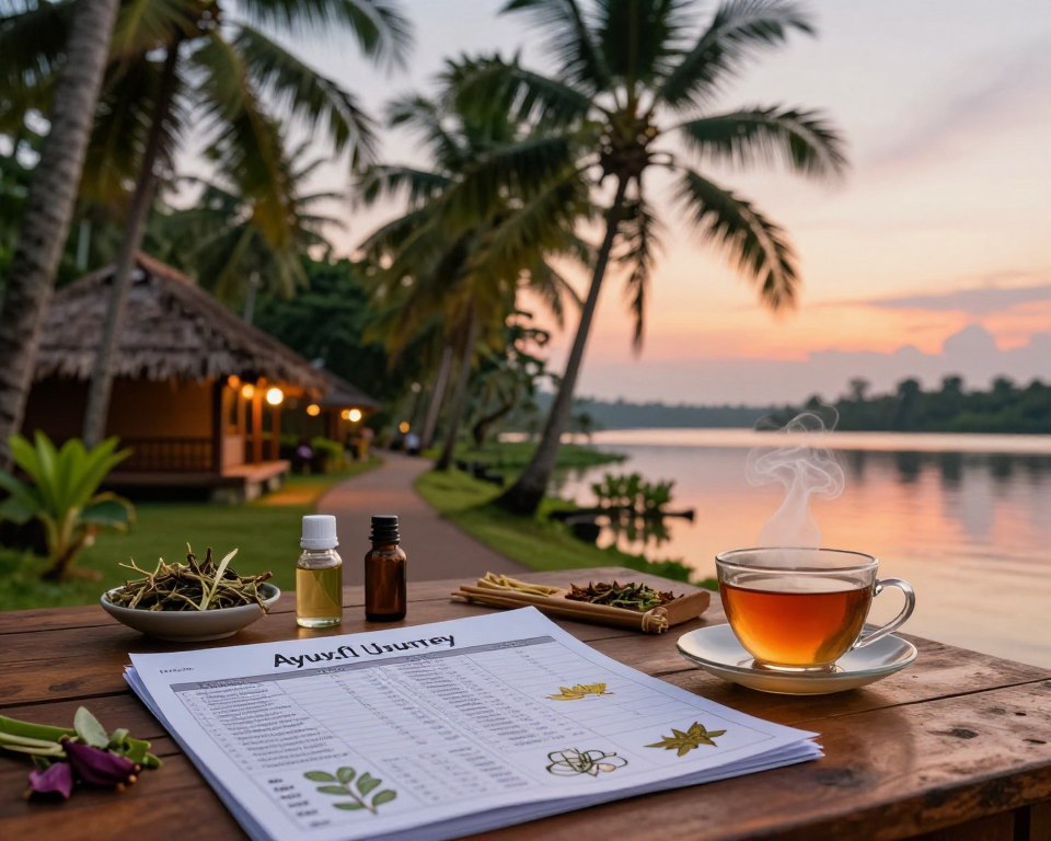Ayurveda Reise Vorbereitung Kerala
